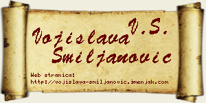 Vojislava Smiljanović vizit kartica